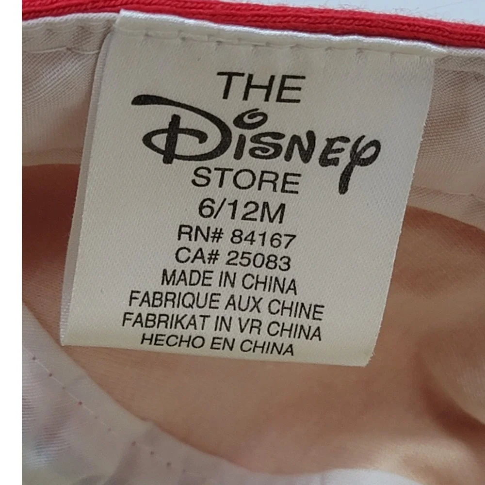 Disney Store 101 Dalmatians Baby Hat 6-12M Vintage Colorblock Wanna Play Cap